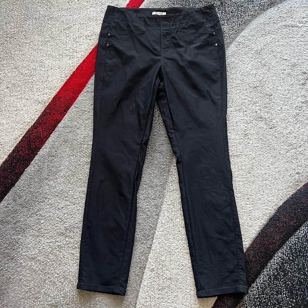 Nic+Zoe Black Performance Skinny Pants
